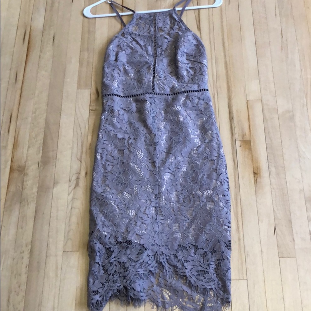 Lilac Lace Dress